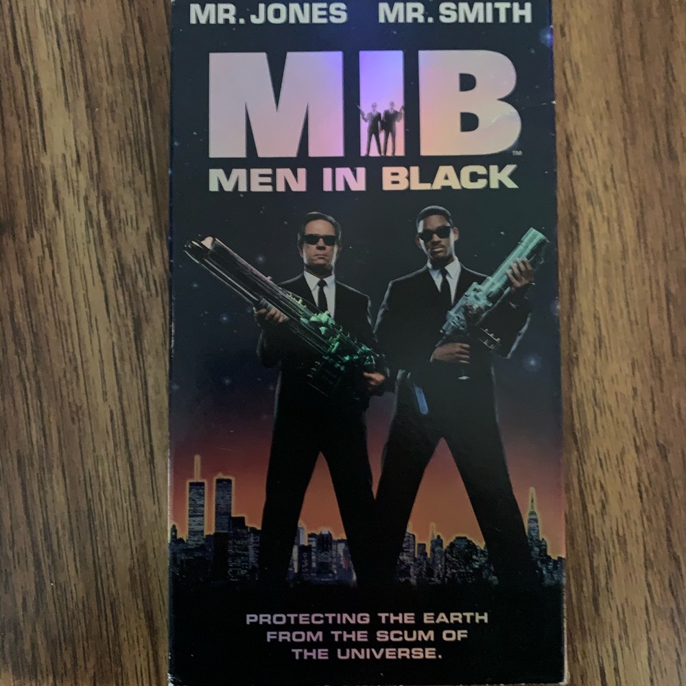 Men In Black VHS Movie